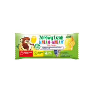 Zdrowy Lizak Mniam-Mniam -Bez cukru, Cytryna z witaminą C i D