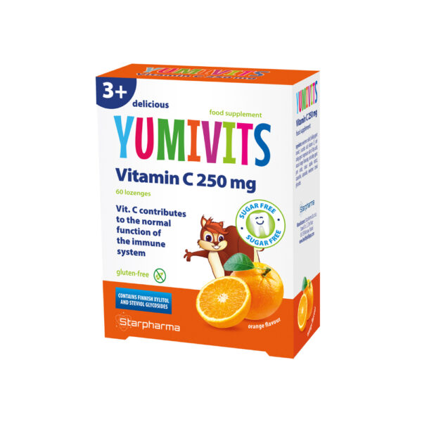 YUMIVITS vitamin C 250 mg