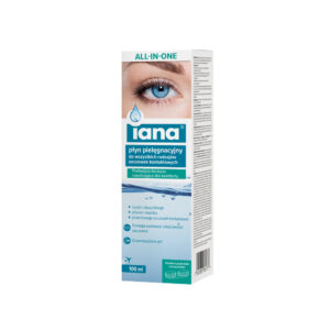 IANA All-in-One Płyn pielęgnacyjny do soczewek kontaktowych, 100 ml